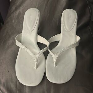 Forever 21 Kitten Heels White